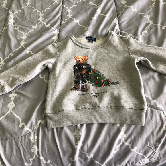 Toddler Polo Sweatshirt - Picture 1 of 6
